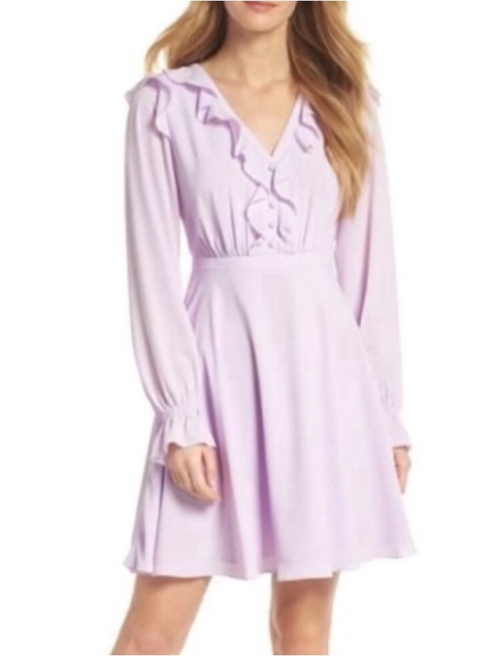 Gal Meets Glam Haley Lavender Dress